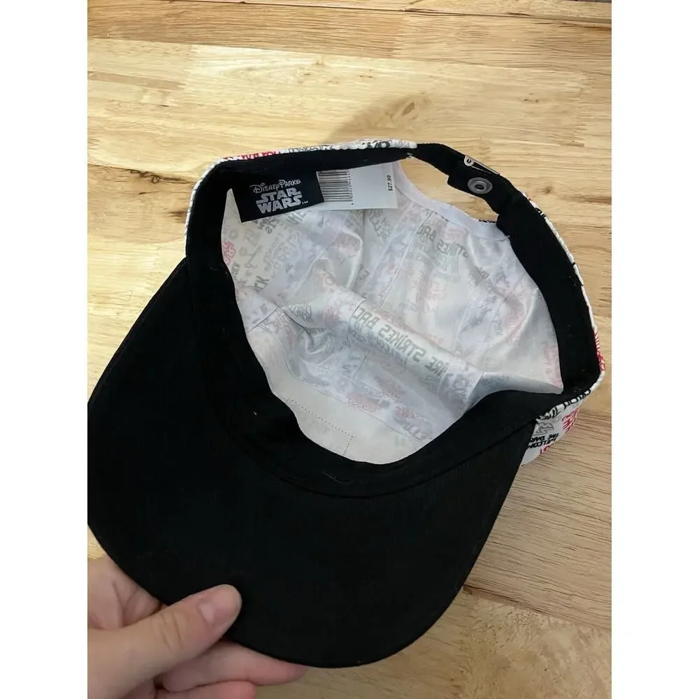 Disney Parks Star Wars Baseball Cap Hat with Sayings Adjustable NWT!